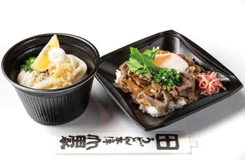 D.ぶっかけ（温・冷）と牛丼