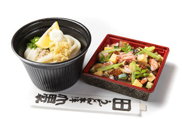 A.ぶっかけ（温・冷）と箱ちらし
