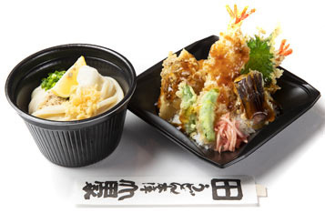 C.ぶっかけ（温・冷）と天丼