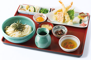 釜（ざる）ぶっかけ定食
