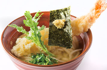 上天ぷらうどん<