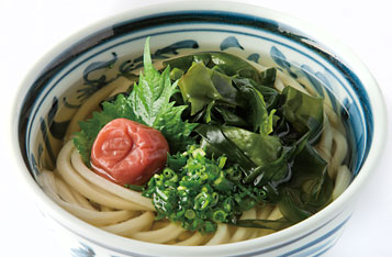 梅わかめうどん