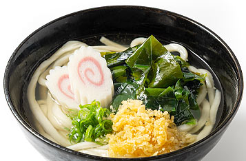しゃきしゃき鳴門わかめうどん